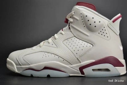 384664-116 Comfortable 6 Maroon Jordan 650 Retro 0811